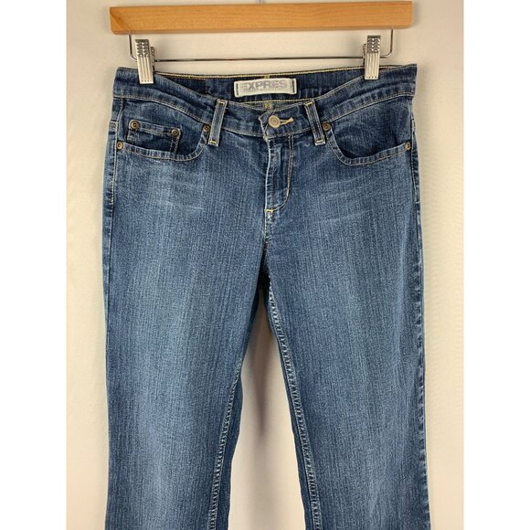 Express Womens Denim Jeans 4R Precision Fit Sarula - Picture 2 of 6